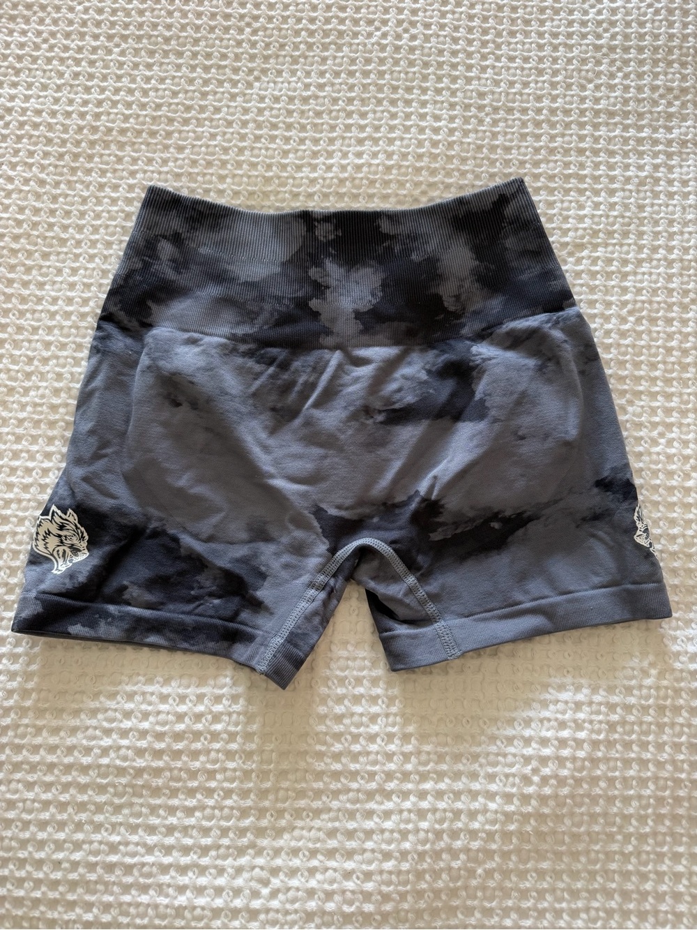Darc Sport Women's High-Waist Tie-Dye Workout Shorts